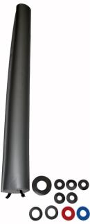 WOLF Verkleidung-Mantel silber