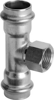 VIEGA Edelstahl T-Stück 18 x 3/4 IG x 18mm