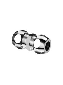 SCHELL Gerade-Doppel-Verschraubung 3/8 x3/8 d:10mm chrom