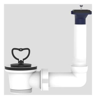 SANIT Ab-und Überlaufgarnitur 1 1/2