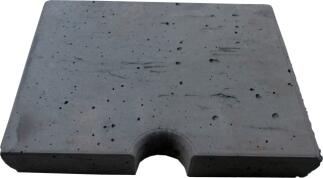 WOLF Türstein Brennkammer links