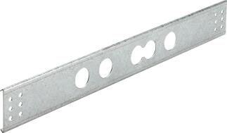 VIEGA Montageschablone verzinkt, m.5 Stichm.