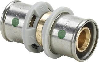 VIEGA Kupplung 40 x 32mm, Rotguss