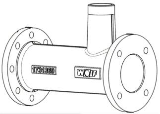 WOLF Anschlussrohr DN 100