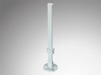 Purmo Standkonsole Bauhöhe 300-900mm RAL 9016
