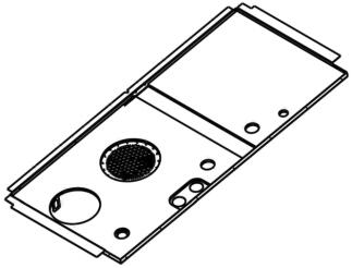 WOLF Verkleidung Deckel gedämmt