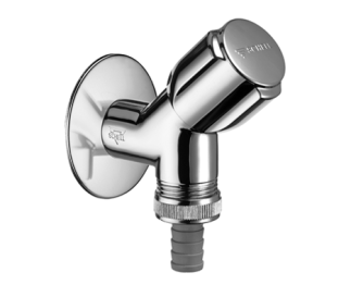 SCHELL Geräteschrägsitzventil COMFORT mit Rückflußverhinderer 1/2