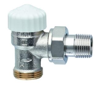 Heimeier Thermostat-Ventilunterteil V-exact II, Eckform, AG 3/4 DN 15