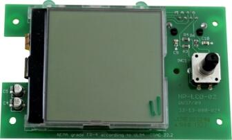 WOLF Regelungsplatine LCD Modul